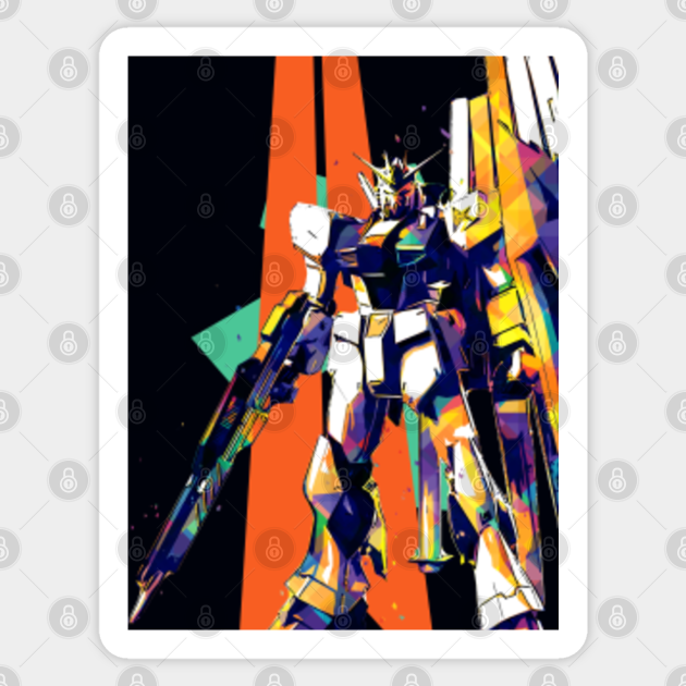 Gundam Gundam Sticker TeePublic